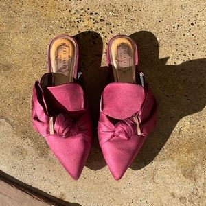 Ted Baker Satin Mules size 38